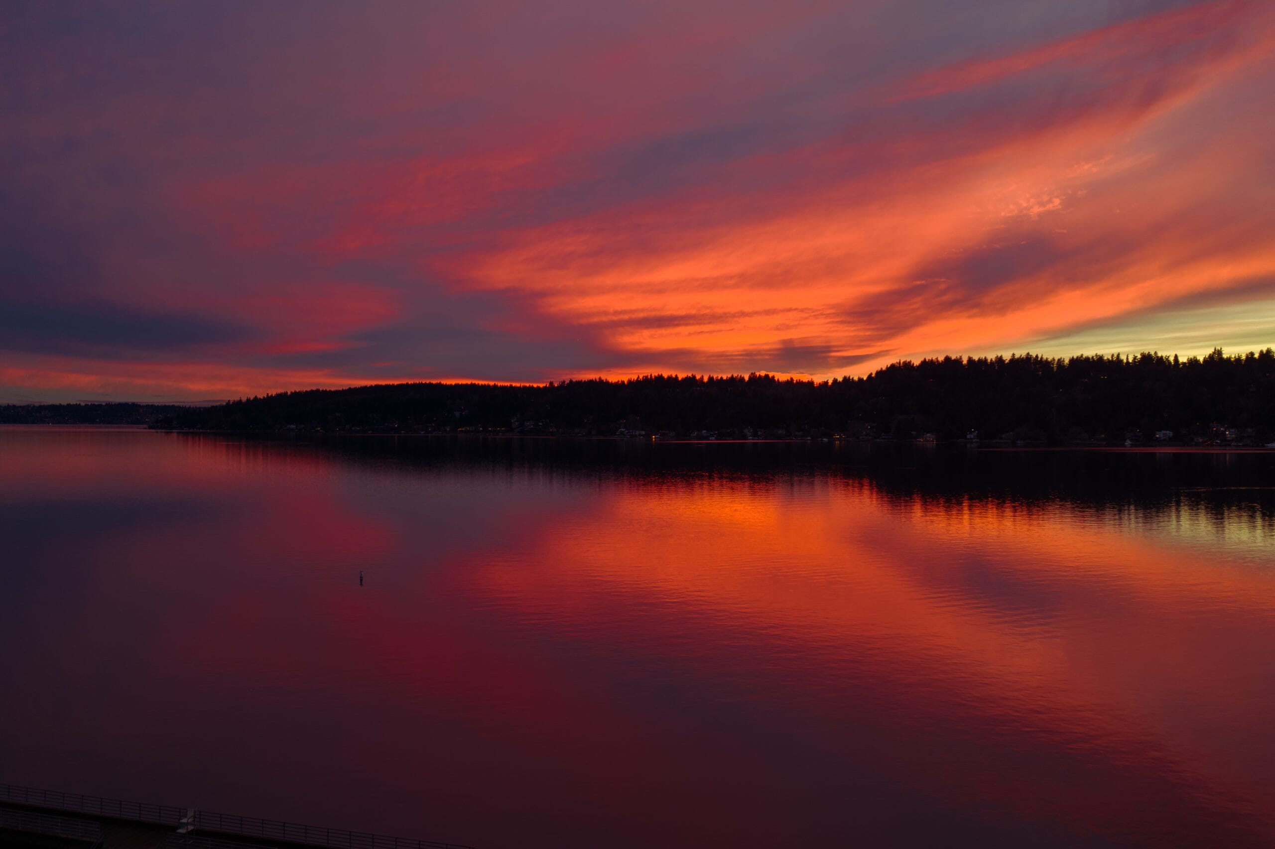 Lake Washington Sunset