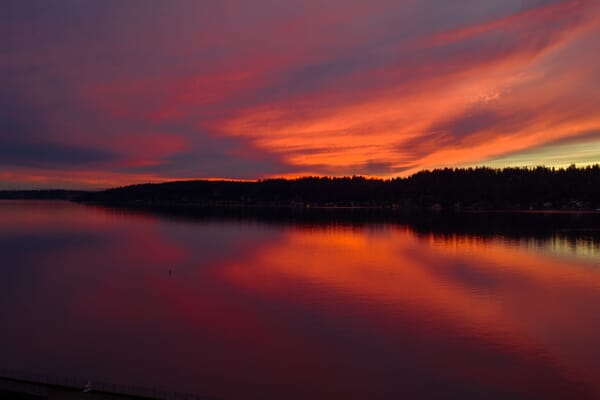 Lake Washington Sunset