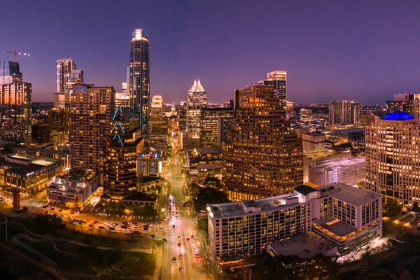 Cityscape - Austin, TX Panorama