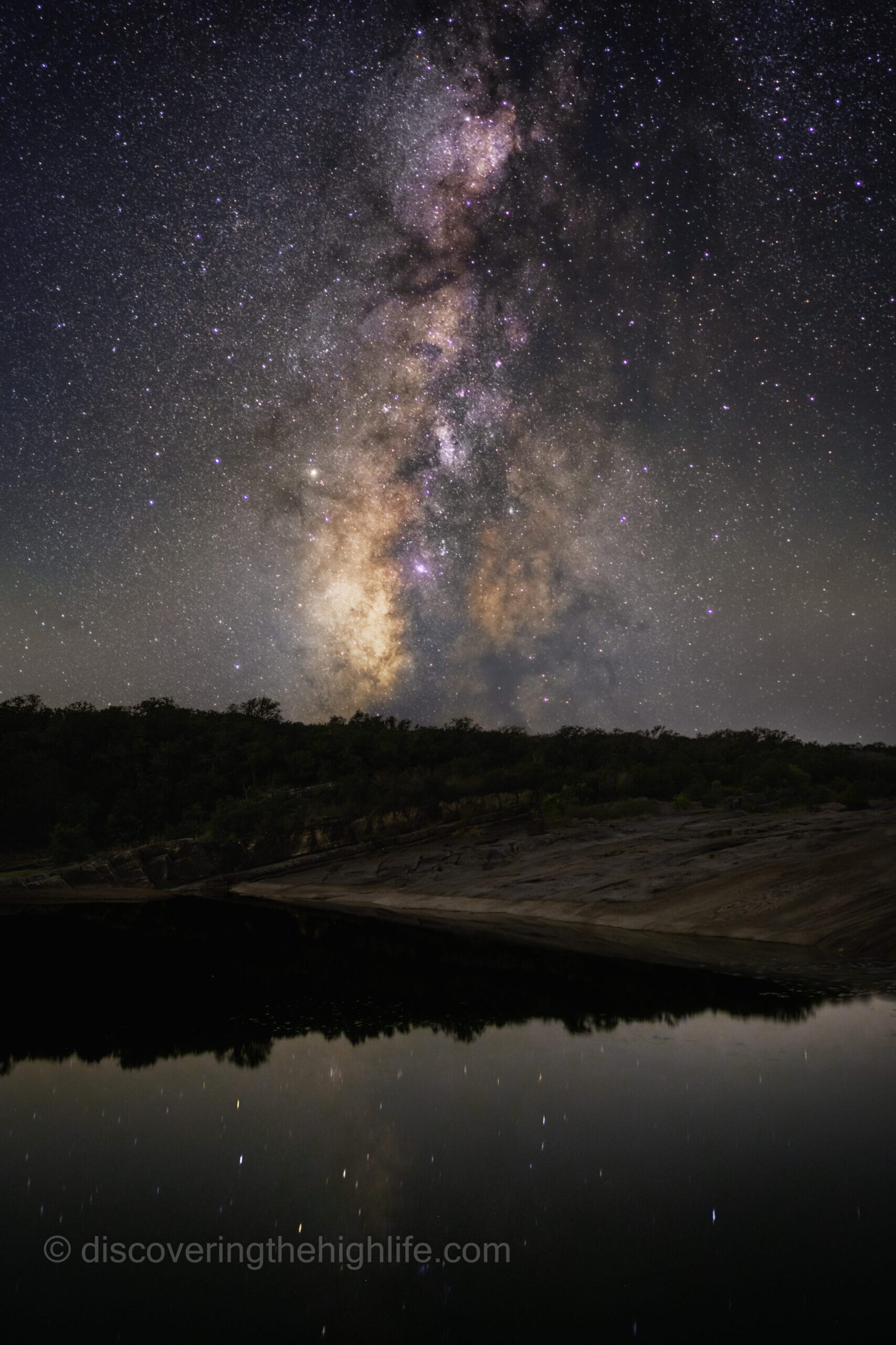 Milky Way at Pedernales Falls